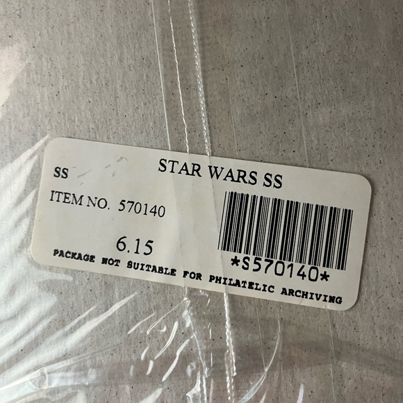 RARE 30th anniversary Star Wars stamps [2007] BRAND NEW IN PACKAGE, collectible - Picture 3 of 5